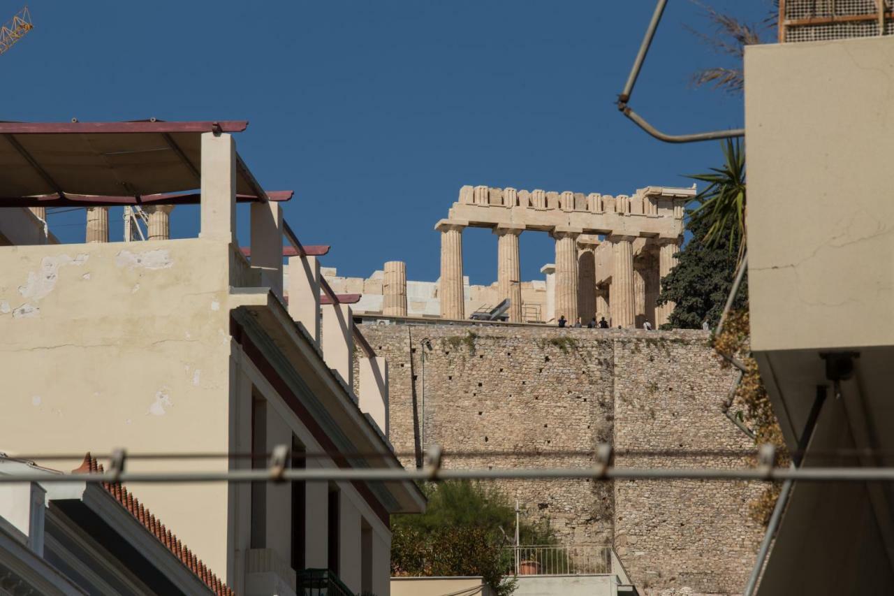 Modern Apartment Next To Acropolis Athina Atenas Exterior foto